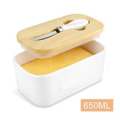 Polideia comprar melhor Manteigueira de Cerâmica Queijo com Faca barato