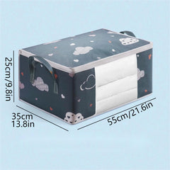 Organizador Multiuso para Guarda-Roupa: Mantenha suas roupas organizadas e protegidas. Versáteis e práticos.