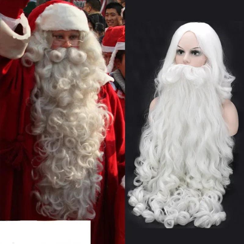Peruca Mamãe e Papai Noel com Barba - Polideia Peruca Mamãe e Papai Noel com Barba - 3