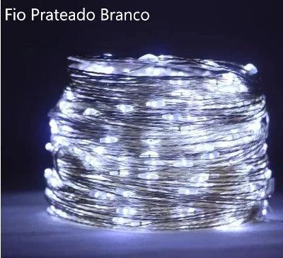 Decore com encanto! Pisca Pisca LED Natal ER CHEN: Brilho regulável, toque seguro, durável e à prova d'água.