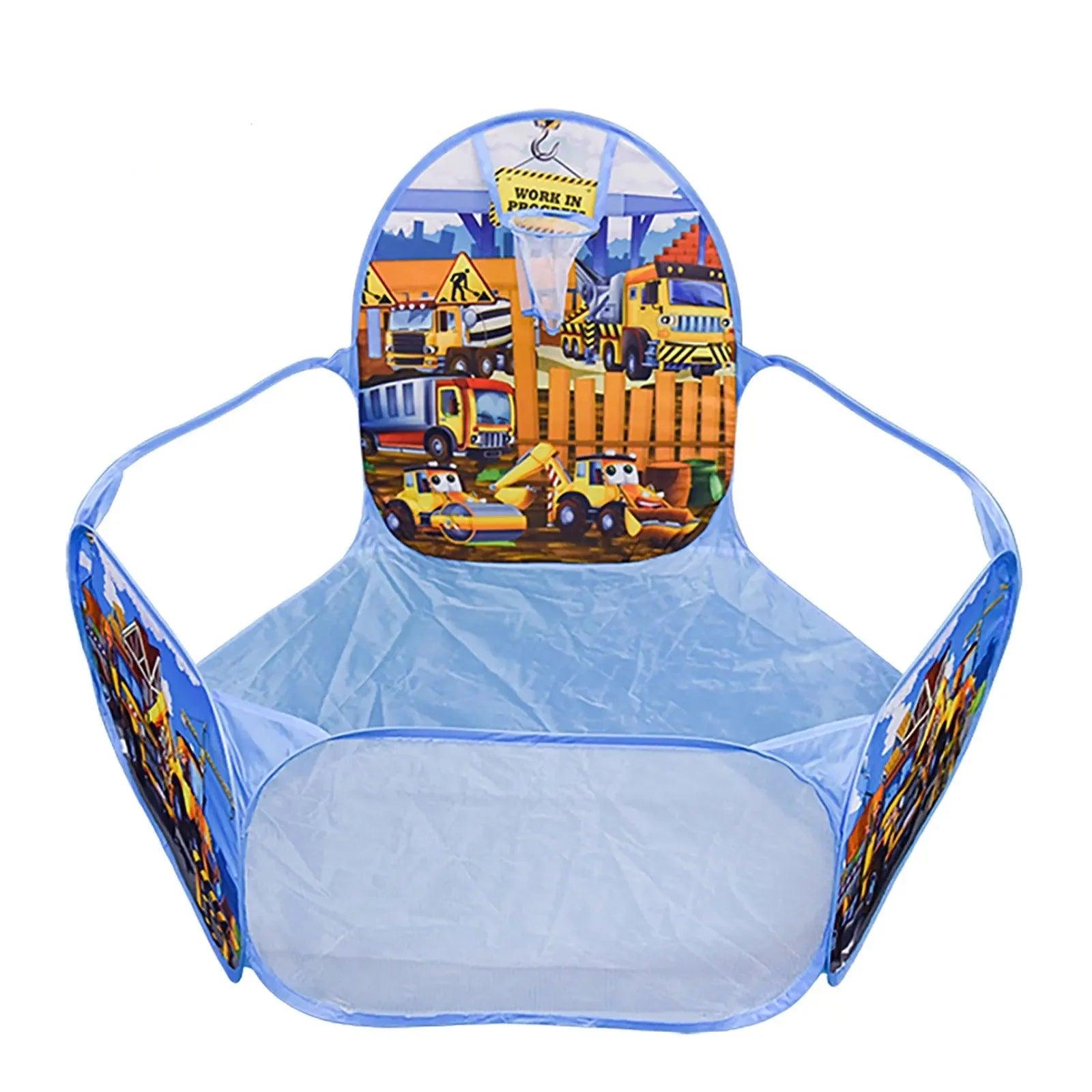 Explore o mundo de cores e diversão com nossa Piscina de Bolinha Infantil Fantástico Circo - Ideal para festas e brincadeiras ao ar livre