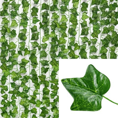 Comprar planta artificial trepadeira pendente realista decoração parede sala verde barato em promoção