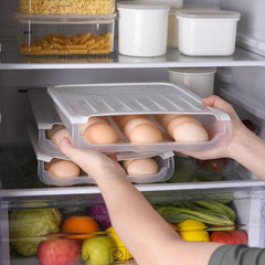 Organizador de Ovos para Geladeira - Maximize a organização e a frescura dos ovos com nosso design inovador