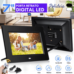 Polideia comprar melhor porta retrato digital video barato