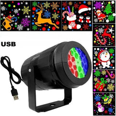 Projetor Natalino LED - Decoração Natalina