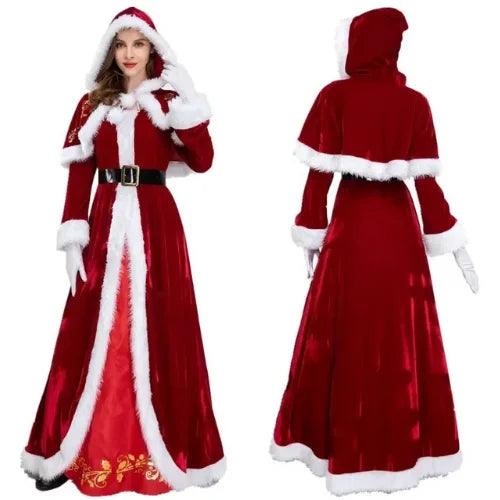 Roupa Papai Noel e Mamãe Noel - Polideia Roupa Papai Noel e Mamãe Noel - Mamãe Noel 2 / M