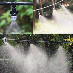 Kit de Irrigação por Gotejamento: Cuide das plantas com eficiência. Economize água. Ideal para jardins, gramados e estufas