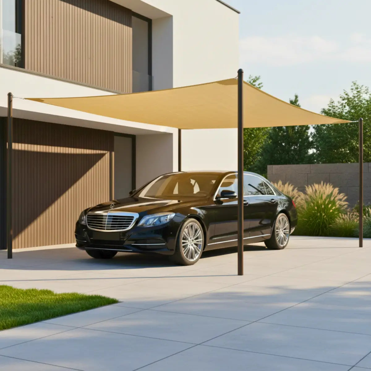 Sombrite para garagem e tela de sombreamento impermeável