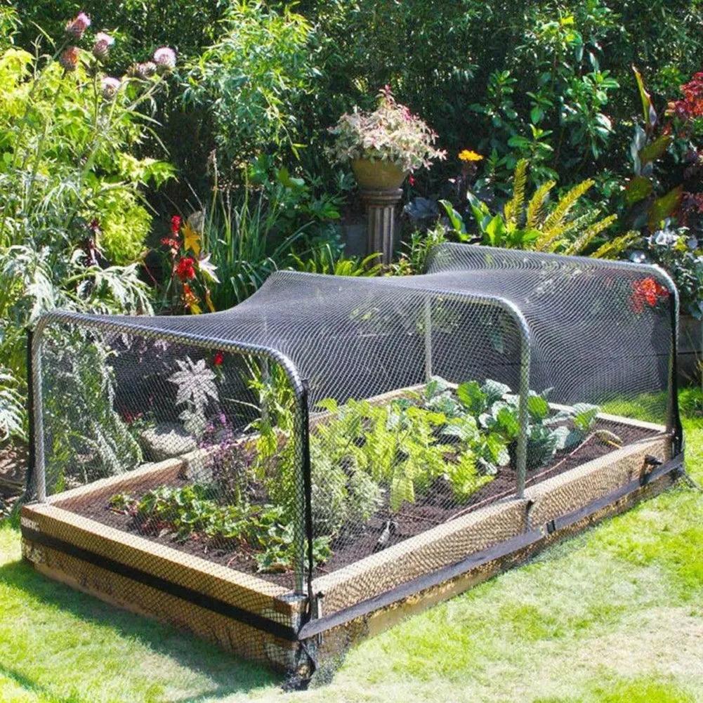 Garanta proteção para suas plantas com a Tela Anti Pássaros: malha resistente para jardins exuberantes e quadras esportivas impecáveis