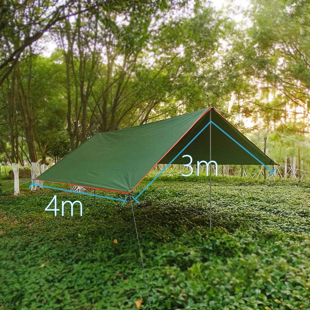 Toldo Impermeável Para Cobertura em Área Externa: Seu refúgio durável e versátil contra chuva e sol durante suas aventuras ao ar livre