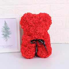 Urso de Pelúcia de Flores Teddy - Polideia