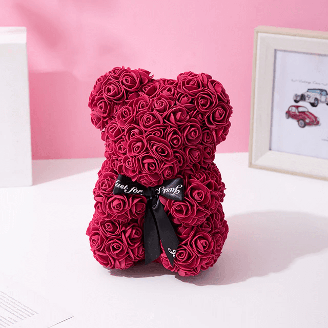 Urso de Pelúcia de Flores Teddy - Polideia