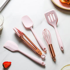 Polideia comprar melhor utensílios de silicone para cozinha premium talher concha espátula barato