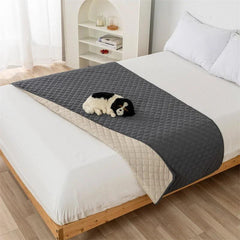 Protetor de Cama e Sofá Impermeável  Pet- Praticidade e conforto garantidos para uma cama perfeita.